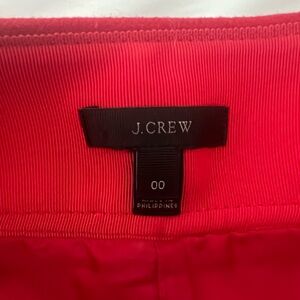 J. Crew Bright Pink Mini Skirt